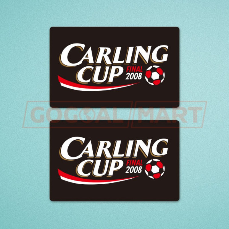 Football League Cup 2008 Carling Cup Final Sleeve Soccer Patch / Badge