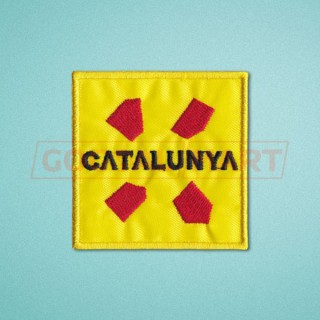 Spanish La Liga 2005-2006 Barcelona CATALUNYA Sleeve Soccer Patch / Badge