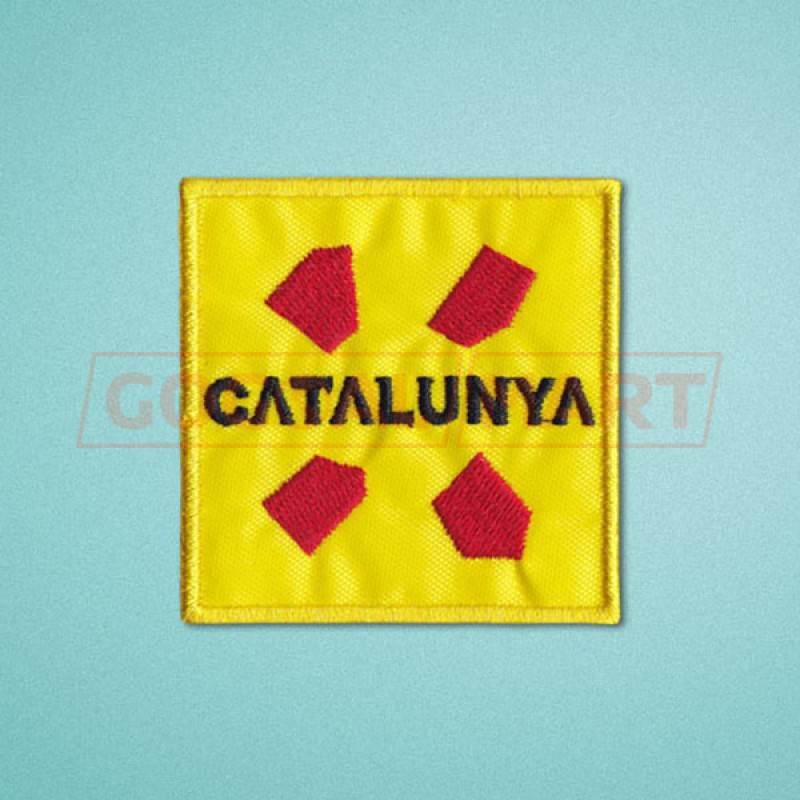 Spanish La Liga 2005-2006 Barcelona CATALUNYA Sleeve Soccer Patch / Badge