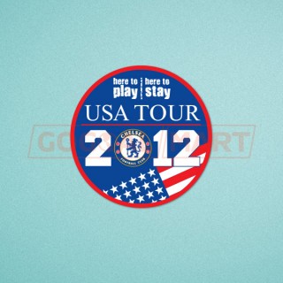 England Premier League Chelsea 2012 USA Tour Soccer Patch / Badge