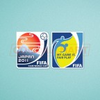FIFA Club World Cup 2011 + Fair Play Sleeve Soccer Patch / Badge