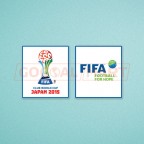 FIFA Club World Cup 2015 + Football For Hope Sleeve Soccer Patch / Badge 