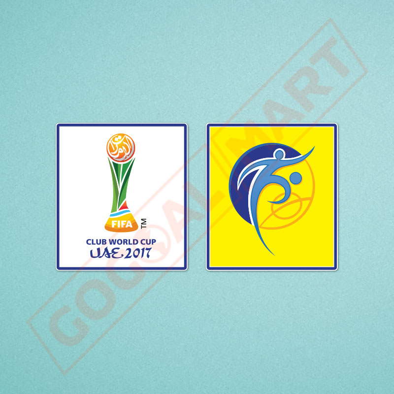 FIFA Club World Cup 2017 + Fair Play Sleeve Soccer Patch / Badge