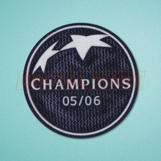 UEFA Champions League Winner 2005-2006 Barcelona Sleeve Soccer Patch / Badge