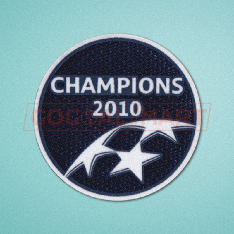 UEFA Champions League Winner 2009-2010 Inter Milan Sleeve Soccer