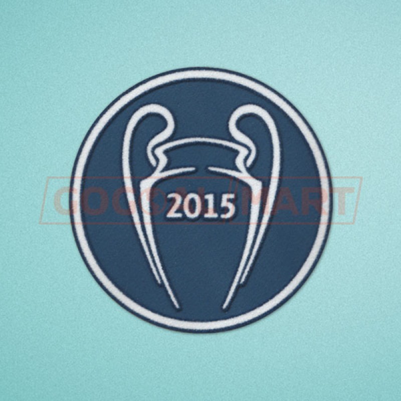 UEFA Champions League Winner 2014-2015 Barcelona Sleeve Soccer Patch / Badge