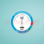 FIFA Confederations Cup South Africa 2009 - New Zealand Team Soccer Patch / Badge 