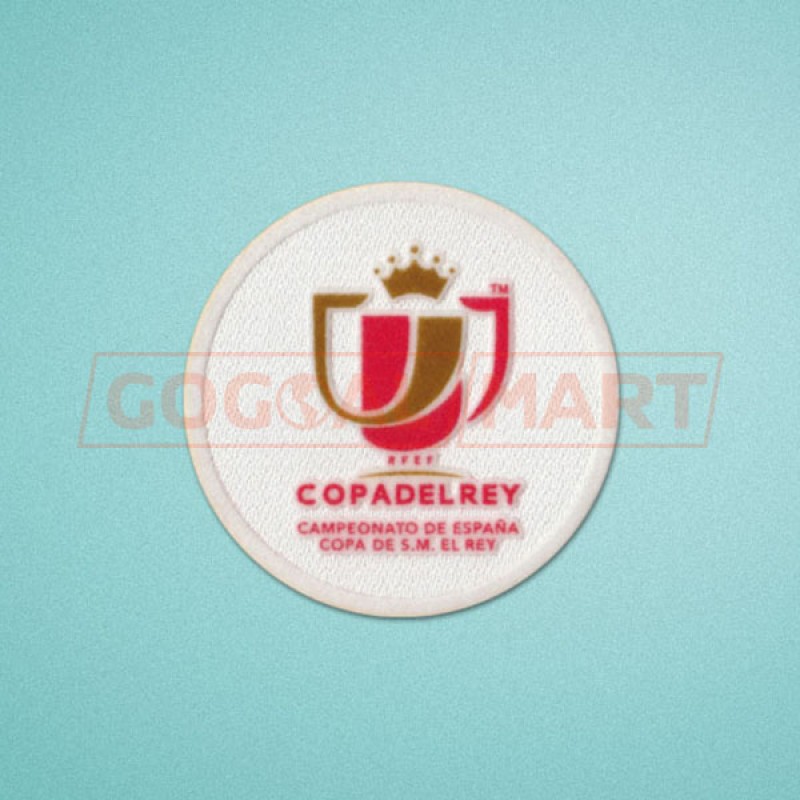 Spanish COPA DEL REY (King's Cup) 2013-2014 Final Patch Soccer Patch / Badge 
