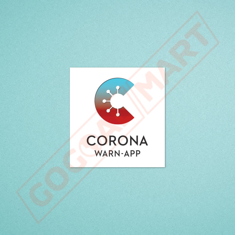Bundesliga 2019-2020 CORONA Warn App Soccer Patch / Badge