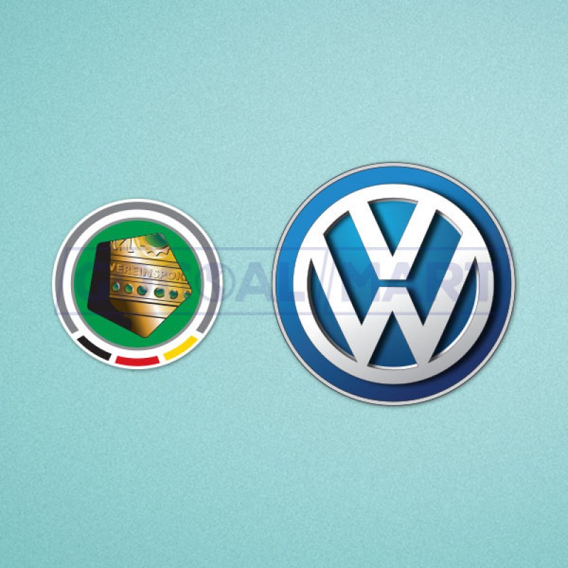 Germany Bundesliga League Cup DFB-Pokal & VW sponsor logo 2012-2014 Soccer Patch / Badge