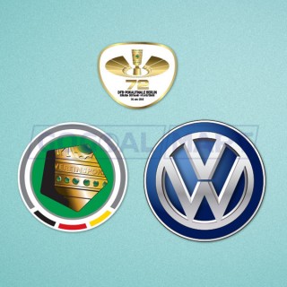 Germany Bundesliga League Cup DFB-Pokal, VW sponsor logo & 72 finale berlin 2015 Patch
