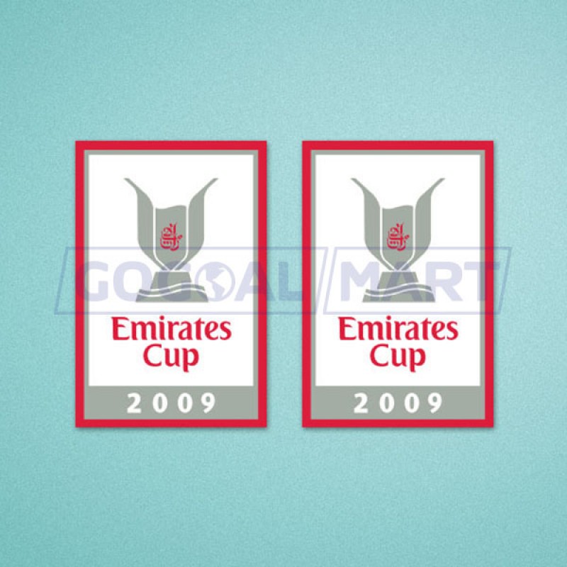 Arsenal Emirates Cup 2009 Sleeve Soccer Patch / Badge
