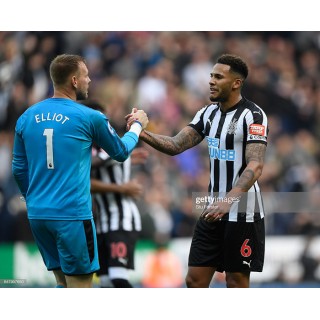 Newcastle 2017-2018 MRF Sponsor Home/Awaykit Sleeve Soccer Patch / Badge (Pre-season training version)
