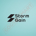 Newcastle 2019-2020 Storm Gain Sponsor 3rd Awaykit Sleeve Soccer Patch / Badge