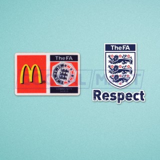 FA Charity Shiled 2008 McDonald's Sleeve Soccer Patch / Badge