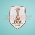 FIFA Club World Cup 2009 Winner Barcelona Away Sleeve Soccer Patch / Badge