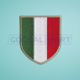 Italian League Scudetto 2000-2001 Lazio & 2001-2002 Roma Soccer Patch / Badge