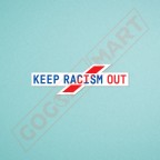 Italian Serie A 2020-2021 Keep racism out  Soccer Patch / Badge 