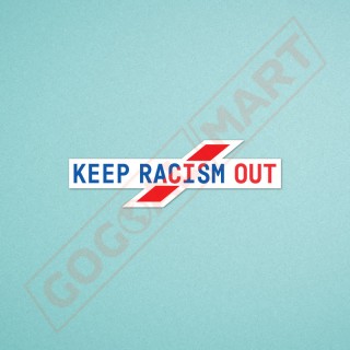 Italian Serie A 2020-2021 Keep racism out  Soccer Patch / Badge 