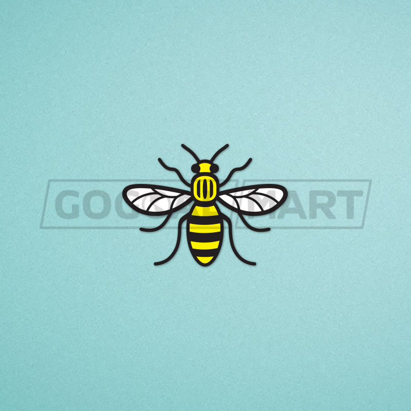 Manchester (Man City/Man United) 2017-2018 Bee Emblem Soccer Patch / Badge
