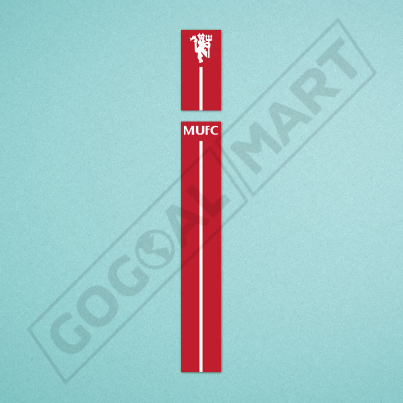 Manchester United 2007-2008 UEFA Champions League Away jersey back bar Patch