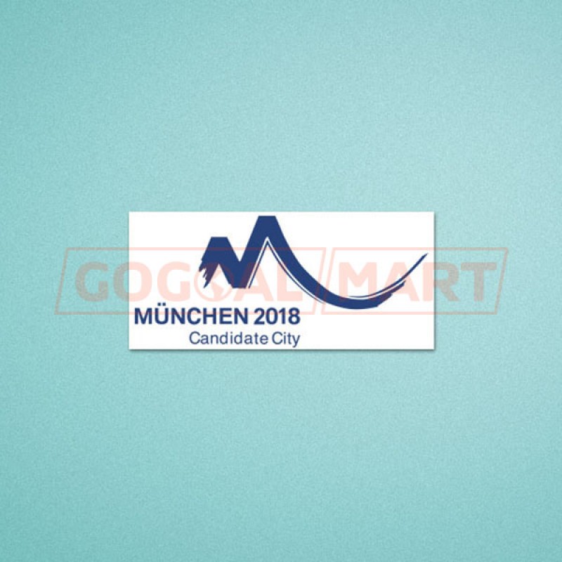 Germany Bundesliga 2011 The Candidate City logo of Munich for the Olympic Games 2018 Patch / Badge