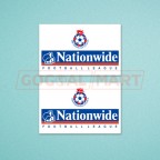 The Football League 2000-2001 Nationwide League Division One Sleeve Soccer Patch / Badge 