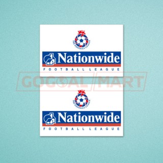The Football League 2000-2001 Nationwide League Division One Sleeve Soccer Patch / Badge 