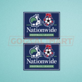 The Football League 1996-2000 Nationwide League Division One Sleeve Soccer Patch / Badge