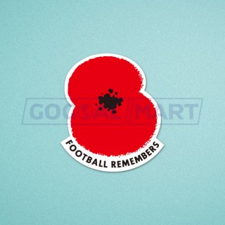 England Premier League Poppy Remembrance 2015 Soccer Patch / Badge 