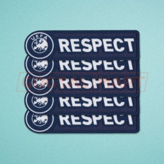 UEFA Respect 2011-2012 Sleeve Soccer Patch / Badge x 5 sets