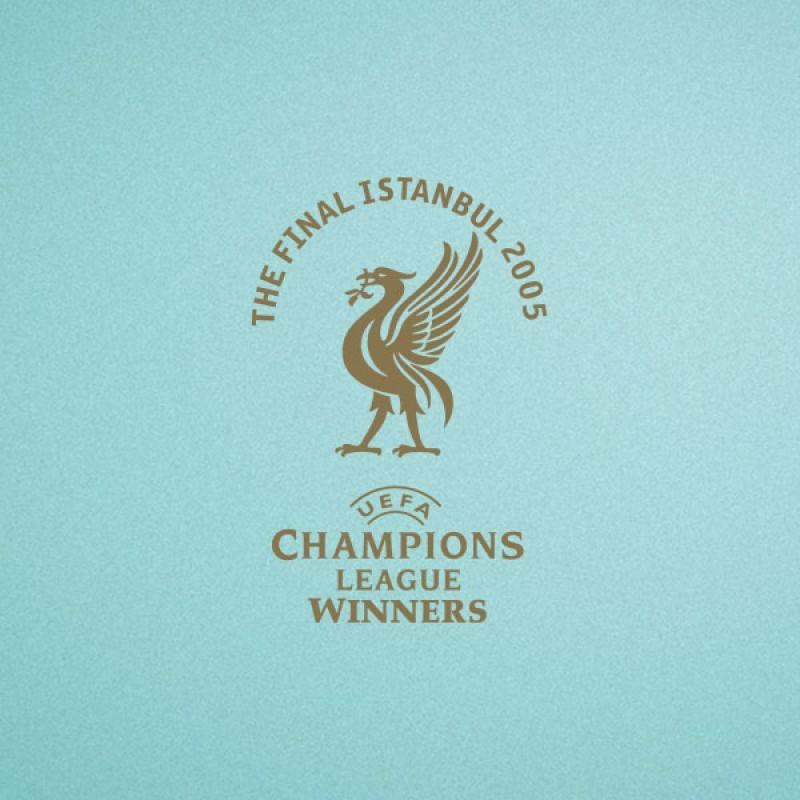 Liverpool The Final Istanbul 2005 Champions League Winners Home Soccer Patch / Badge