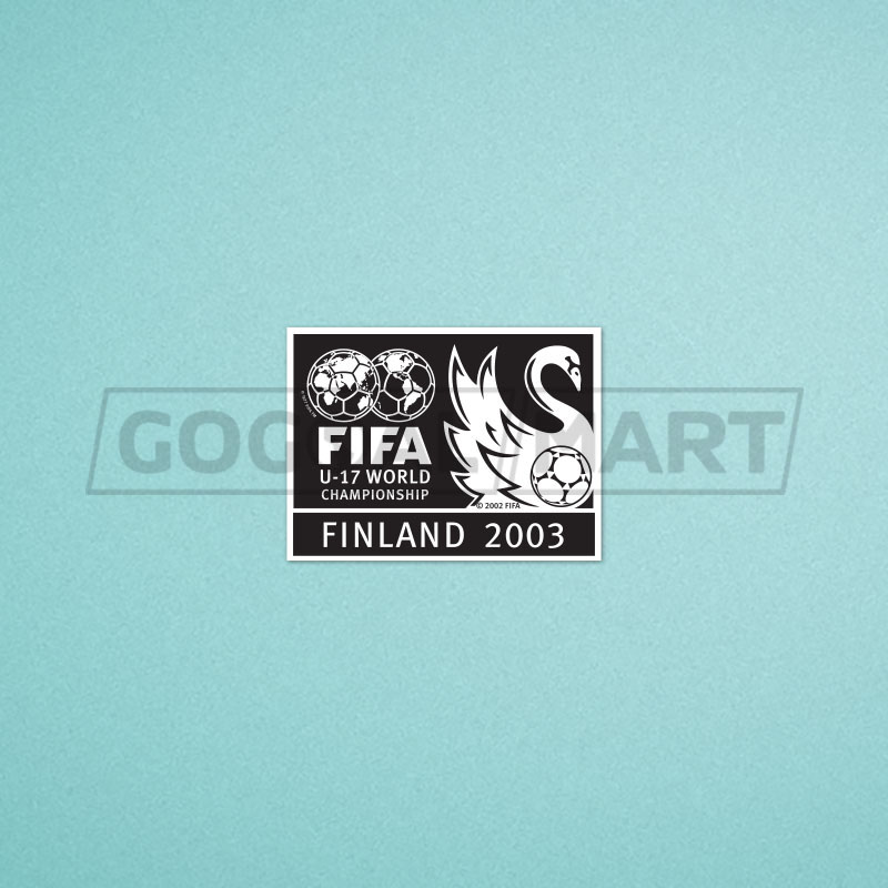 FIFA U-17 World Championship Finland 2003 Soccer Patch / Badge