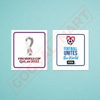 FIFA World Cup Qatar 2022 Soccer Patch / Badge - Version 2