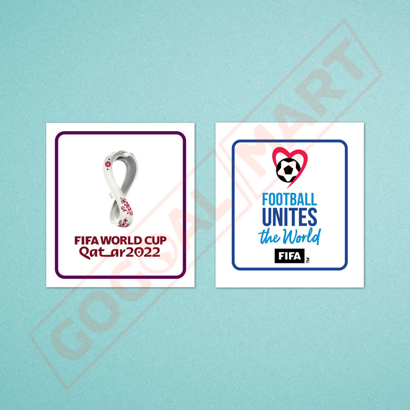 FIFA World Cup Qatar 2022 Soccer Patch / Badge - Version 2