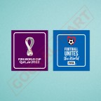 FIFA World Cup Qatar 2022 Soccer Patch / Badge - Version 3