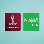 FIFA World Cup Qatar 2022 Qualifier Soccer Patch / Badge