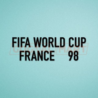 FIFA World Cup 1998 France Black Sleeve Soccer Patch / Badge 