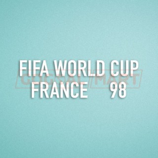 FIFA World Cup 1998 France White Sleeve Soccer Patch / Badge 