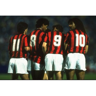AC Milan 1987-1993 Gullit #10 Homekit Nameset Printing 