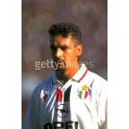AC Milan 1995-1996 Baggio #18 Awaykit Nameset Printing  