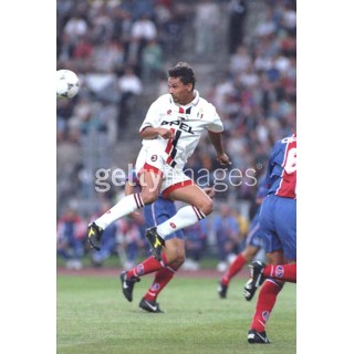 AC Milan 1995-1996 Baggio #18 Awaykit Nameset Printing  