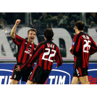 AC Milan 2002-2004 Kaka #22 Homekit Nameset Printing 