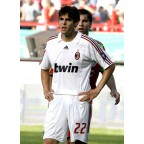 AC Milan 2007-2008 Kaka #22 Awaykit Nameset Printing 