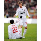 AC Milan 2008-2009 Kaka #22 Awaykit Nameset Printing 