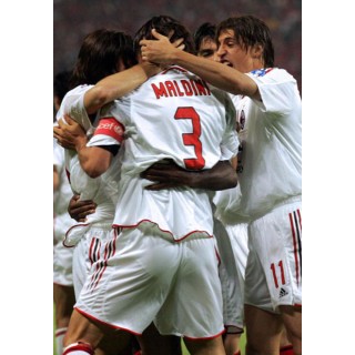 AC Milan 2004-2007 Maldini #3 Awaykit Nameset Printing