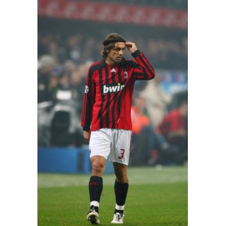 AC Milan 2007-2008 Maldini #3 Homekit Nameset Printing