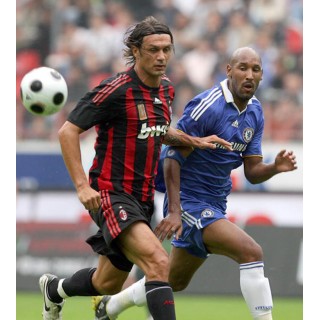 AC Milan 2008-2009 Maldini #3 Homekit Nameset Printing