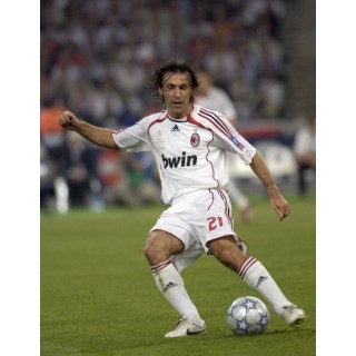 AC Milan 2004-2007 Pirlo #21 Awaykit Nameset Printing