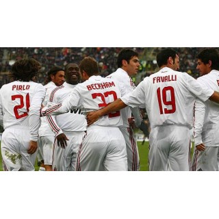 AC Milan 2008-2009 Pirlo #21 Awaykit Nameset Printing